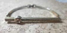 2xSemicircle Diamante Bracelets Will Combine Postage On Items For Sale