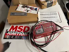 MSD Ignition Box 6AL Built In Rev Limiter PN 6420. New Old Stock