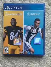 Madden NFL 19 & FIFA 19 EA Sports Bundle for Sony PlayStation 4 PS4 NEW Sealed