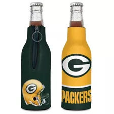 GREEN BAY PACKERS 12 oz KOOZIE INSULATED BOTTLE HOLDER NEW WINCRAFT ð