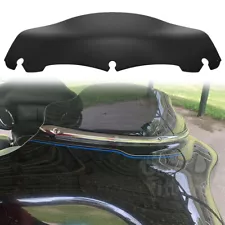 7" Wave Windshield Windscreen Black For Harley Davidson CVO Tri Glide 2020-2022 (For: 2020 Harley-Davidson CVO Tri Glide)