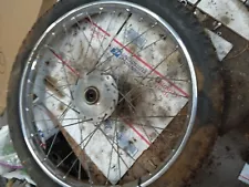 1971 Honda SL125E front wheel rim 21in