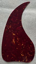 Self Adhensive Pickguard For Gibson J45 Acoustic Guitrar Red Tortois Left-handed