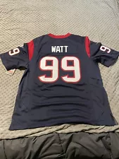 Nike Limited Houston Texans JJ Watt #99 Jersey Navy Mens Large