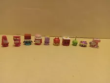 Shopkins~10 Collector's Edition Figures~Gold Medallions On Back~Season 1,2,3