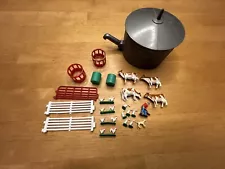 ERTL Farm Country Cattle Water Tank + Accessory Lot Nice 1:64