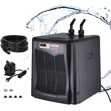 VEVOR Aquarium Chiller Hydroponic Water Chiller 1/3 HP 110 Gal Fish Tank Cooler