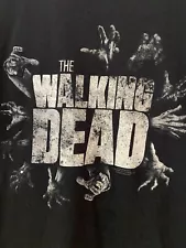 The Walking Dead T Shirt, Black, Large, Perfect For Halloween