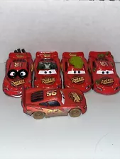 New ListingDisney Pixar Cars McQueen Mater Lot Of 5 Diecast Mcqueen Variations