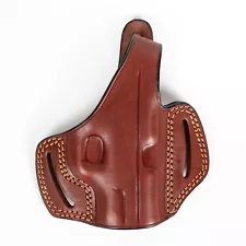 For Springfield Armory XD-S 9mm 40SW 45acp 3.3 inch Owb Leather Gun Holsters