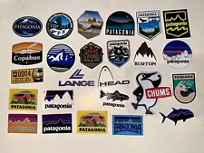 Patagonia Outdoor Sport Logo Patch Stickers (Bundle of 25)