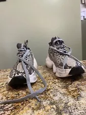 franco cuadra Python Skin Sneakers