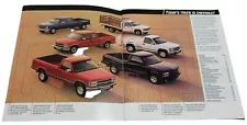 1990 Chevy Truck Sales Brochure Catalog GM Dealer Volume 2 NOS 1500 2500 90 Cab (For: Chevrolet Scottsdale)