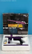 SPYDER Shutter Semi Automatic Purple Paintball Gun in Box (Untested)