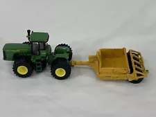 1:64 John Deere 9420 4wd Tractor w/1812c Carryall Elevating Pan Scraper