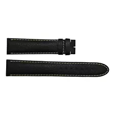 MONTBLANC - 19 x 17 MM - GENUINE LEATHER WATCH STRAP - F - OEM BRACELET NOS BAND