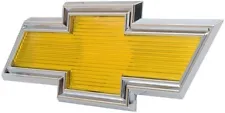 Gold Bowtie Grille Emblem For 1975-1979 Chevy Truck, Blazer & Suburban (For: Chevrolet)