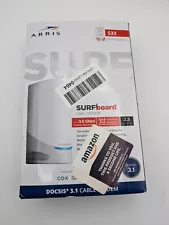 ARRIS Surfboard S33 Cable Modem 2.5 Gbps - White Refurbished