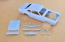 ABS-LIKE RESIN 3D PRINTED 1/25 1972 FORD MAVERICK GRABBER BODY W/ SEPARATE HOOD