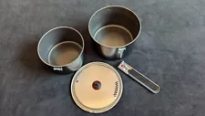 MSR nonstick ceramic coated pot set for camping