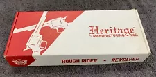 Heritage Rough Rider Revolver .22LR BK 6-1/2" COCOBOLO OEM BOX / CASE