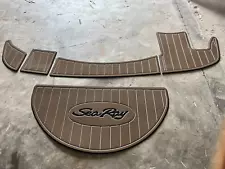 1999-2005 SeaRay 210 Sundeck swimming platform Pads 1/4" 6mm EVA Faux Teak