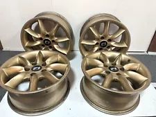 F1 PANASPORT RACING FORMULA ONE wheels JDM SET Gold Plated 215/60/R16 No Tyres