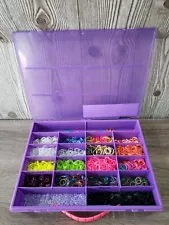 Organizer Carry Case with Rainbow Loom Rubber Band Assortment with Case #1