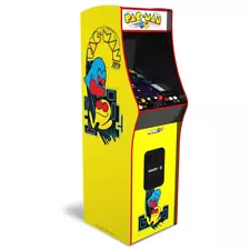 PAC-MAN Deluxe Arcade Game, 5-Foot-Full-Size Stand-Up Cabinet, 14 Classic Games