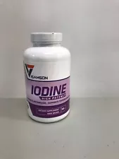 ISAMSON IODINE Potassium + Iodide 50 Mg 180 capsules EXP 04/2025 USA MFR