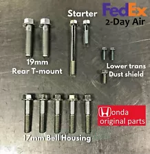 Honda Acura B Series Transmission Bolt Kit For Honda B18 VTEC GS-R Type R