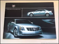 2011 Cadillac STS and DTS 16-page Original Car Sales Brochure Catalog