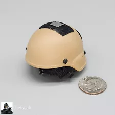 1:6 Toy Soldier Navy SEAL Tan MICH Helmet for 12" Figures