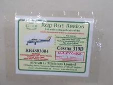 RUG RAT RESINS-#RR4803004-CESSNA 310D-KIT NOT SEALED-1/48 SCALE