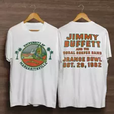 Jimmy Buffett of Margaritaville Concert Tour 80s Vintage Classic T-Shirt For Fan