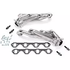 Ford Mustang 5.0L 1-5/8 Shorty Exhaust Headers Polished Silver Ceramic 86-93 - R