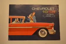 1958 CHEVY STATION WAGONS ORIGINAL SALES BROCHURE