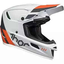 Thor Reflex Helmet - Cube - Gray/Orange - Medium 0110-7463