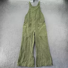 FREE PEOPLE Overalls Womens Small Wide Leg High Rise Casual Boho Pants