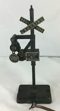 Vintage 1954-1965 Lionel Train Railroad Crossing Stop When Swinging No 140