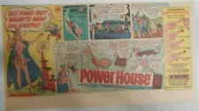 Power House Candy Bar Ad: Space Queen !1940's Size: 7.5 x 15