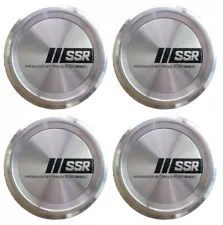 Set of 4 SSR Aluminum Center Cap Caps B-type Low for GT X01 X02 X03 X04 PCD114.3