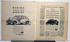 1939 Ford V8 Coupe DeLuxe Another Reason Why Buyers Applaud! Ad Proof