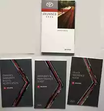 2020 Toyota 4Runner Owner Manual Set Limited Nightshade SR5 TRD Off Road Venture