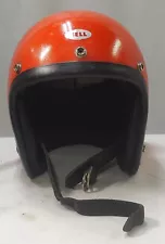 Rare Vtg 60's BELL Toptex 500 TX Helmet 1962 snell Bell Calif 500TX Sz 7