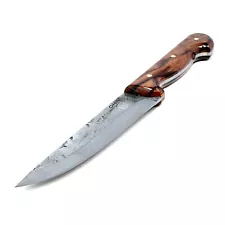 OHIY Butcher Knives Hand Forged Chef Knife with 6-1/2in High Carbon Steel Blade