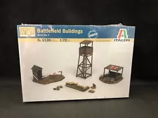 Italeri WWII Battlefield Buildings 1:72 Scale Plastic Model Kit 6130 NISB