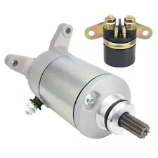 18808 Starter Motor for Suzuki Quadrunner 230 LT230GE 1985 1986 with Relay (For: Suzuki Quadrunner 160)