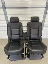 2015-2020 TAHOE ESCALADE YUKON DENALI 2ND SECOND ROW LEATHER BUCKET SEATS