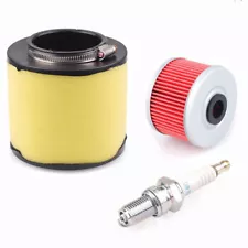 Air Oil Filter Spark Plug Tune Up Kit For Honda FourTrax 300 TRX300 1988-2000 US (For: 1997 Honda FourTrax 300)